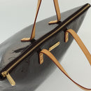 LOUIS VUITTON Monogram Vernis Bellevue GM Tote Bag Amarante M93589 Auth am9002-6