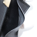 GUCCI GG Canvas Guccissima Key Case Leather Black Gold 268833 2184 Auth am9008V-20