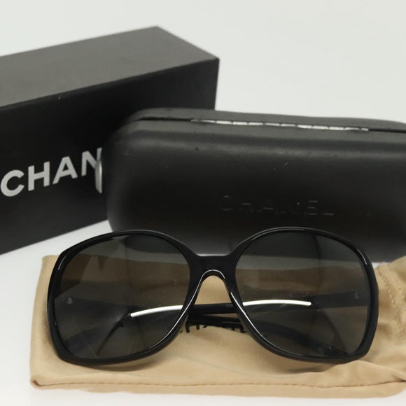 CHANEL Sunglasses Plastic Pink CC Auth am9011