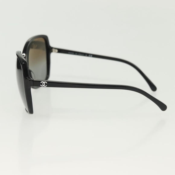 CHANEL Sunglasses Plastic Pink CC Auth am9011