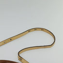 Chloe Etel Hand Bag Leather 2way Beige Gold Auth am9018-14