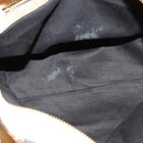 Chloe Etel Hand Bag Leather 2way Beige Gold Auth am9018-11