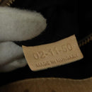 Chloe Etel Hand Bag Leather 2way Beige Gold Auth am9018-12