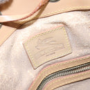 ETRO Paisley Shoulder Bag PVC Brown Gold Auth am9020-12