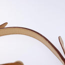 ETRO Paisley Shoulder Bag PVC Brown Gold Auth am9020-8