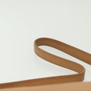 Coach Shoulder Bag Leather Beige Silver Auth am9021-8