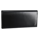 CARTIER Long Wallet Leather Black Auth am9023V-1
