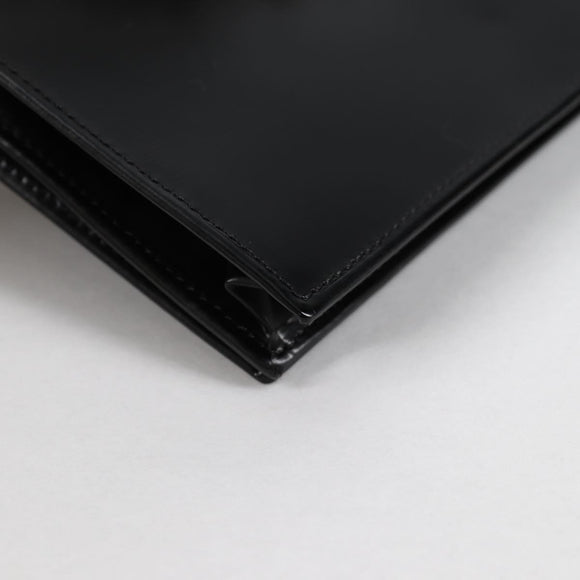 CARTIER Long Wallet Leather Black Auth am9023V