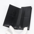 CARTIER Long Wallet Leather Black Auth am9023V-9