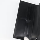 CARTIER Long Wallet Leather Black Auth am9023V-18