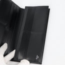 CARTIER Long Wallet Leather Black Auth am9023V-19