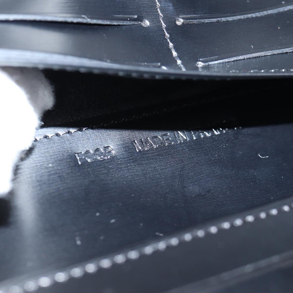 CARTIER Long Wallet Leather Black Auth am9023V