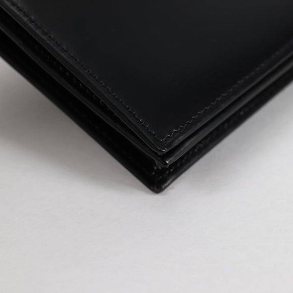CARTIER Long Wallet Leather Black Auth am9023V
