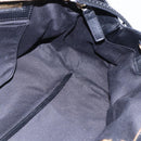 Chloe Alice Hand Bag Leather 2way Beige Black gold Auth am9028-18