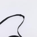 SAINT LAURENT Cavas Chic Hand Bag Leather 2way Black Gold Auth am9031-15