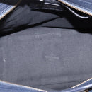 SAINT LAURENT Cavas Chic Hand Bag Leather 2way Black Gold Auth am9031-11