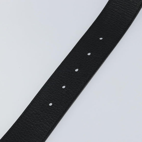 GUCCI Belt Leather Outlet Turquoise Blue Auth am9038