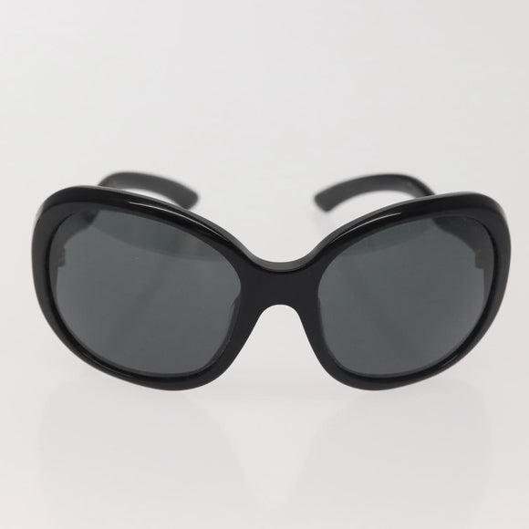 PRADA Sunglasses plastic Black Auth am9039