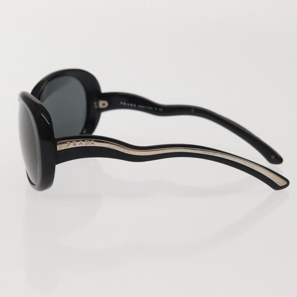 PRADA Sunglasses plastic Black Auth am9039