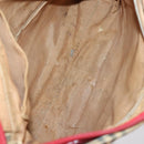 BURBERRY Nova Check Shoulder Bag Canvas 2Set Navy Beige Auth am9041-18