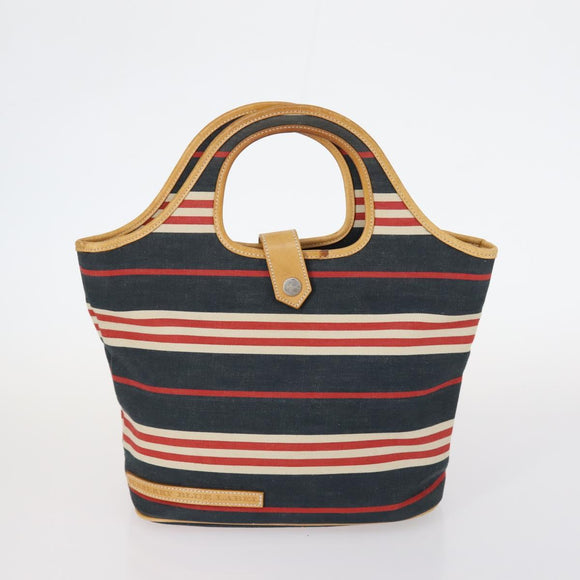 BURBERRY Nova Check Shoulder Bag Canvas 2Set Navy Beige Auth am9041