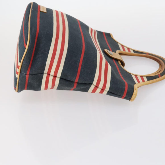 BURBERRY Nova Check Shoulder Bag Canvas 2Set Navy Beige Auth am9041