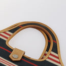 BURBERRY Nova Check Shoulder Bag Canvas 2Set Navy Beige Auth am9041-6