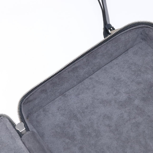 LOUIS VUITTON Damie Grasset Blues CD Case Shoulder Bag Black M92157 Auth am9043