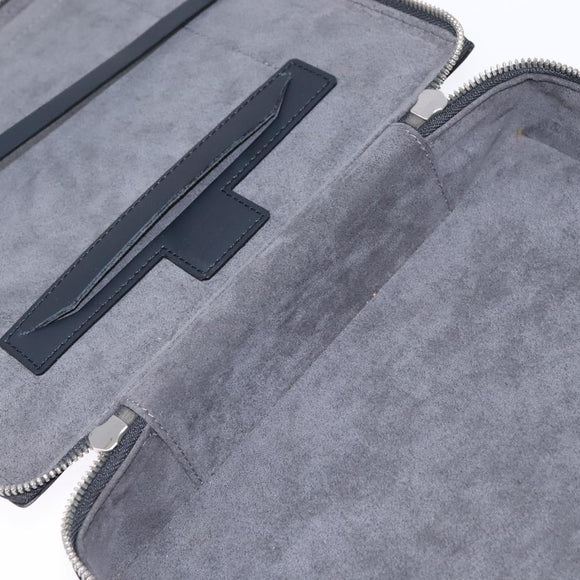 LOUIS VUITTON Damie Grasset Blues CD Case Shoulder Bag Black M92157 Auth am9043