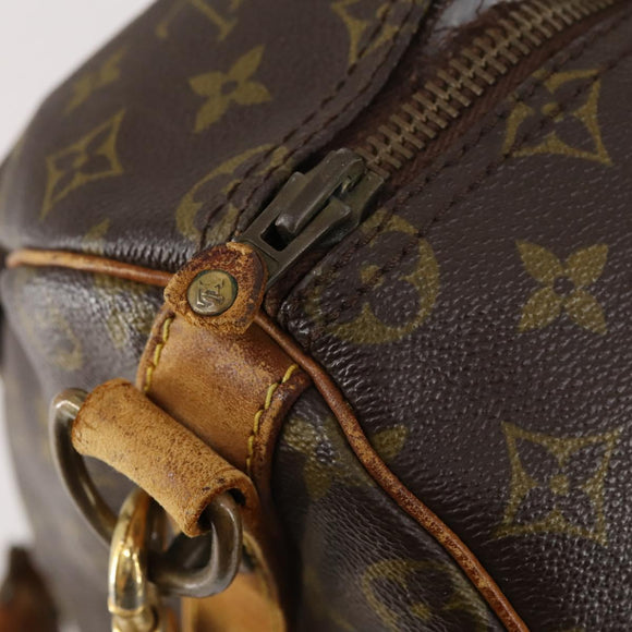 LOUIS VUITTON Monogram Keepall Bandouliere 50 Hand Bag M41416 LV Auth am9045