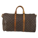 LOUIS VUITTON Monogram Keepall Bandouliere 50 Hand Bag M41416 LV Auth am9045-13