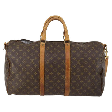 LOUIS VUITTON Monogram Keepall Bandouliere 50 Hand Bag M41416 LV Auth am9045 - 0