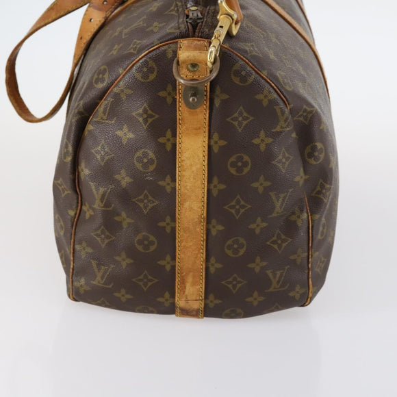 LOUIS VUITTON Monogram Keepall Bandouliere 50 Hand Bag M41416 LV Auth am9045