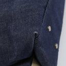 BURBERRY Hand Bag Denim Blue Auth am9048-13