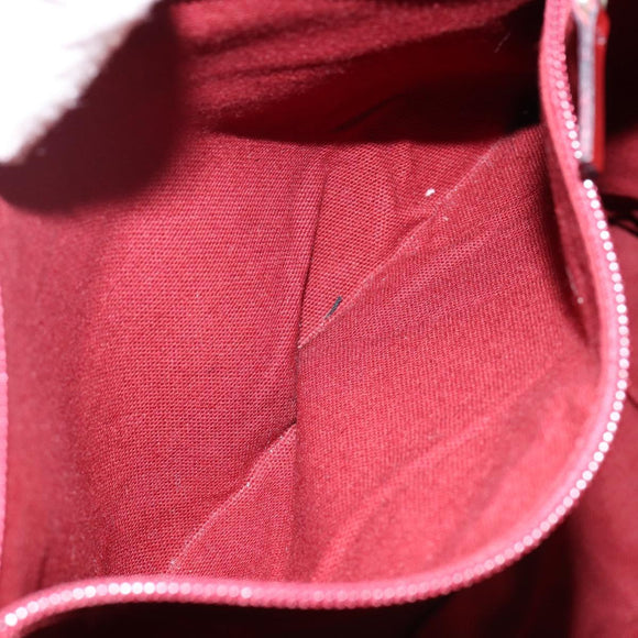 BURBERRY Hand Bag Denim Blue Auth am9048