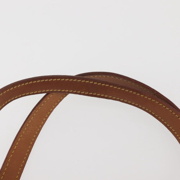 ETRO Paisley Hand Bag PVC Leather Brown Gold Auth am9049