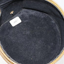 CHANEL COCO Mark Jewelry Box Caviar Skin Yellow Gold CC Auth am9057-11