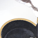 CHANEL COCO Mark Jewelry Box Caviar Skin Yellow Gold CC Auth am9057-18