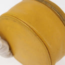 CHANEL COCO Mark Jewelry Box Caviar Skin Yellow Gold CC Auth am9057-14