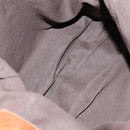 Chloe Paddington Shoulder Bag Leather Brown Gold Auth am9059-17