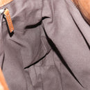 Chloe Paddington Shoulder Bag Leather Brown Gold Auth am9059-18