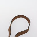 Chloe Paddington Shoulder Bag Leather Brown Gold Auth am9059-8