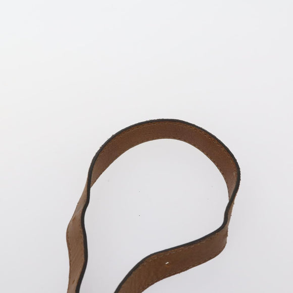 Chloe Paddington Shoulder Bag Leather Brown Gold Auth am9059