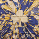 HERMES Carre 90 Scarf ""Soleil de Soie"" Silk Beige Auth am9063-6