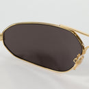 BALENCIAGA Sunglasses plastic Gold Auth am9066M-18