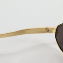 BALENCIAGA Sunglasses plastic Gold Auth am9066M-19