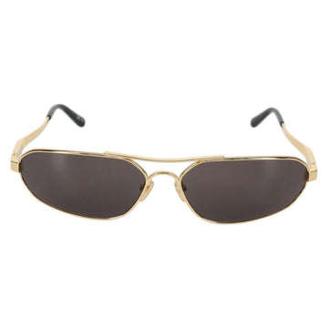 BALENCIAGA Sunglasses plastic Gold Auth am9066M - 0