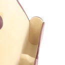 CARTIER Must Line Glasses Case Leather Bordeaux Auth am9067-18