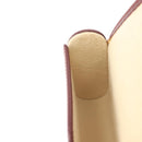 CARTIER Must Line Glasses Case Leather Bordeaux Auth am9067-19