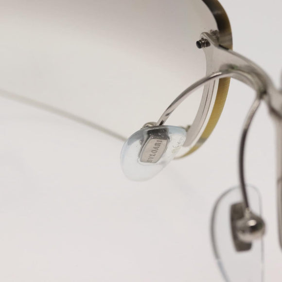 BVLGARI Sunglasses plastic Silver Auth am9072